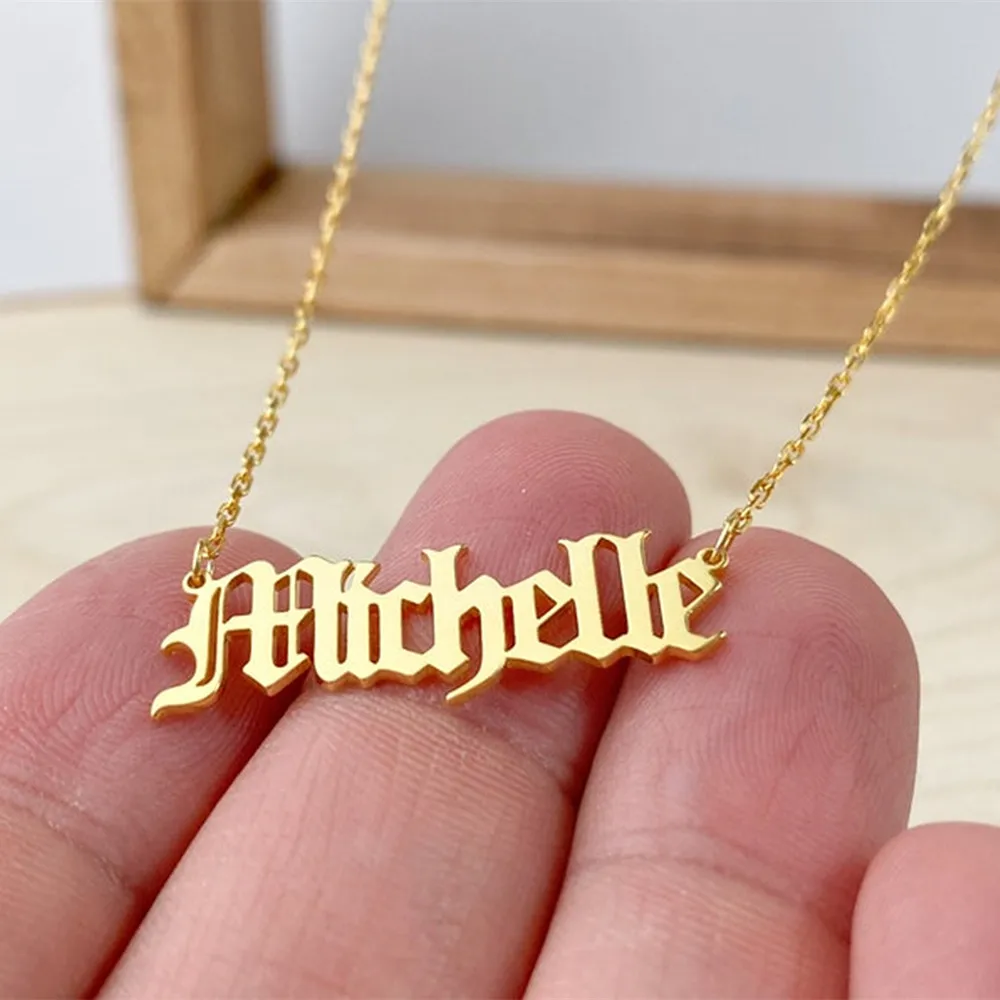 VIP Personalized Monogram Jewelry Memorial Gift Sibling/Friendship Jewelry Custom Old English Name Necklace Pendant
VIP Personalized Monogram Jewelry Memorial Gift Sibling/Friendship Jewelry Custom Old English Name Necklace Pendant
