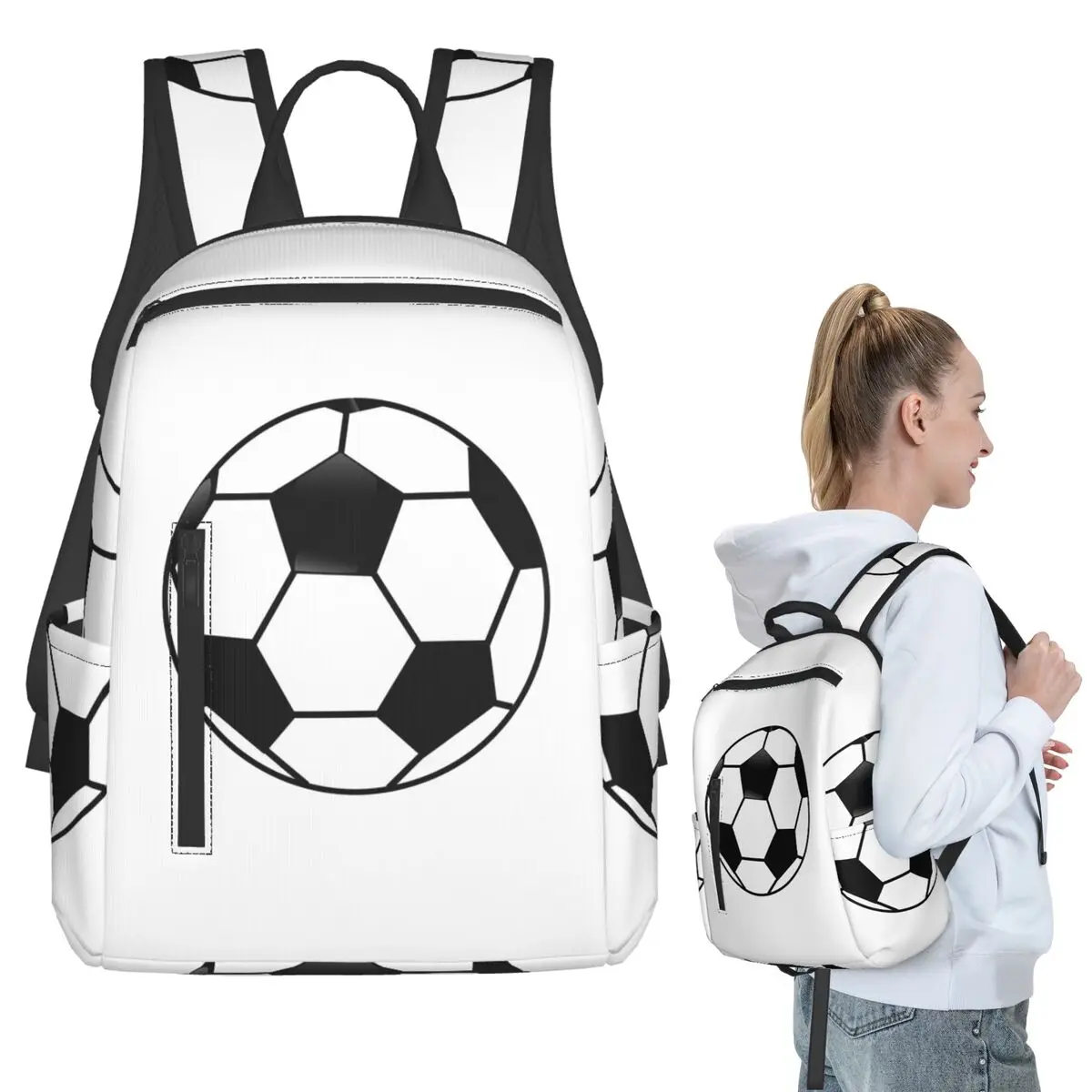 Sports Soccer Ball Backpack Student BookBag Kids School Bag Laptop Shoulder Bags Boys Girls
Sports Soccer Ball Backpack Student BookBag Kids School Bag Laptop Shoulder Bags Boys Girls