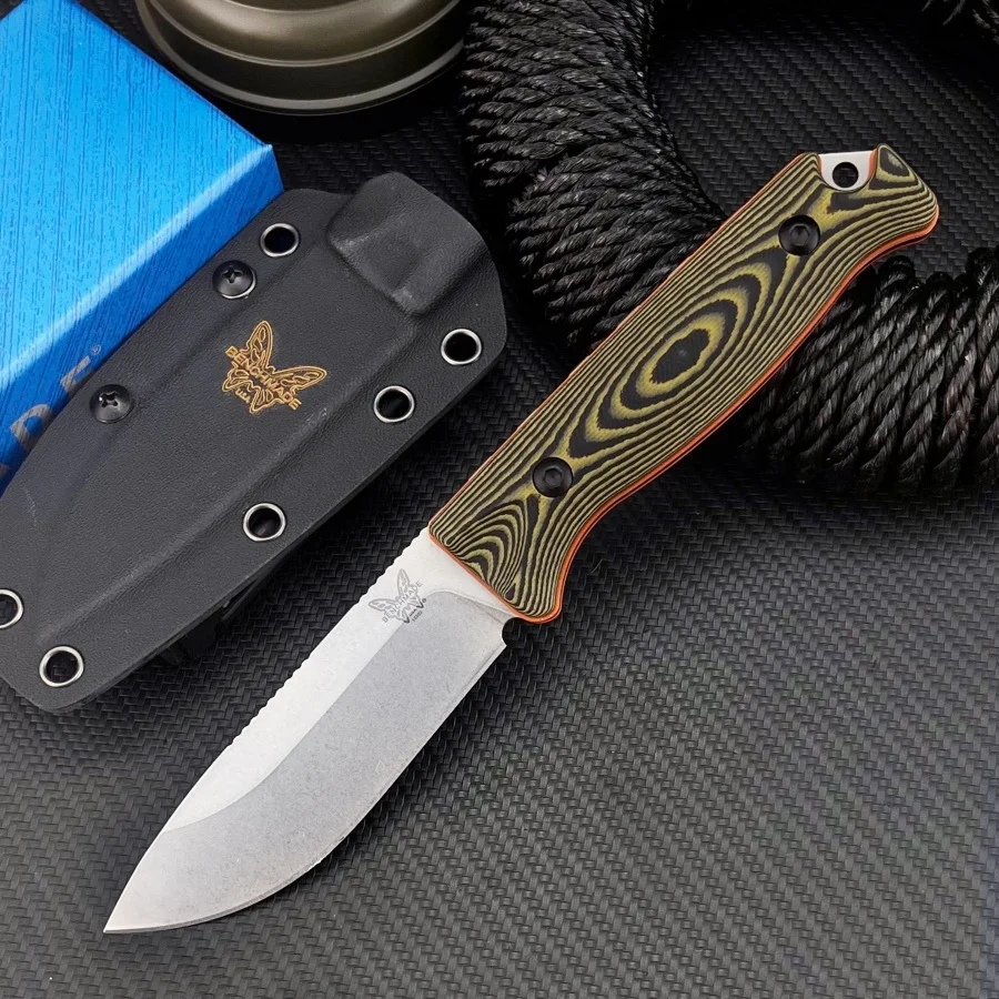 BM 15002, прямой нож высокой твердости, 8Cr13Mov, лезвие G10, ручка, открытый кемпинг, выживание, скалолазание, инструмент для побега, мужской подарок
BM 15002, прямой нож высокой твердости, 8Cr13Mov, лезвие G10, ручка, открытый кемпинг, выживание, скалолазание, инструмент для побега, мужской подарок