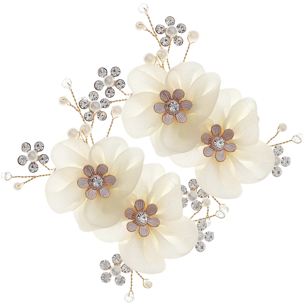 2 Pcs Pearl Buckle Shoe Clips Women Lace Flower Decorative Accessories for Bride Rhinestone Shoe Embellishments
2 Pcs Pearl Buckle Shoe Clips Women Lace Flower Decorative Accessories for Bride Rhinestone Shoe Embellishments