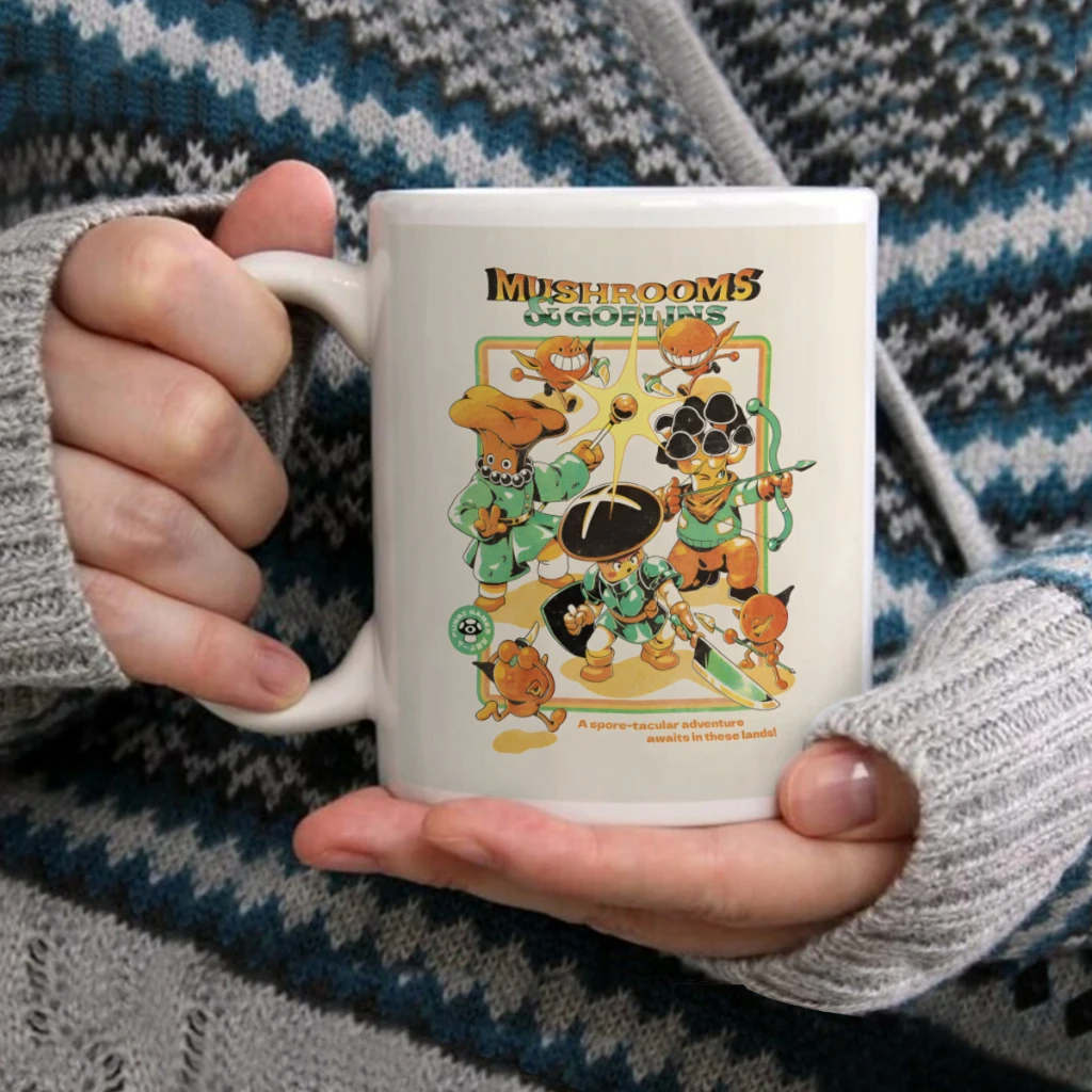Mushrooms and GoblinsCoffee Mug Tea Cup 11oz Coffee Cup Funny Birthday Ceramic Mug Personalized Cup
Mushrooms and GoblinsCoffee Mug Tea Cup 11oz Coffee Cup Funny Birthday Ceramic Mug Personalized Cup