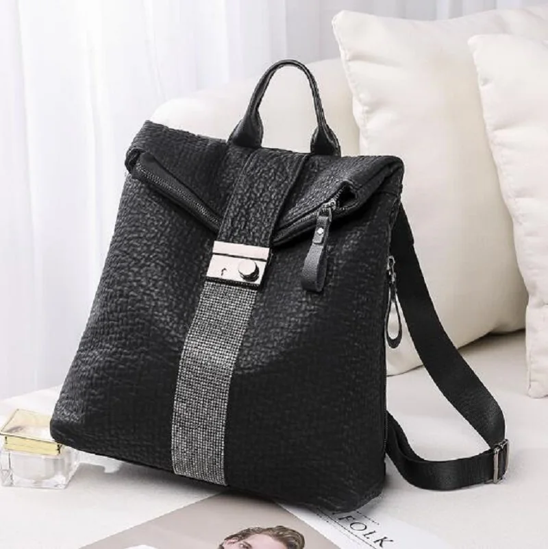 New Women Fashion Trend High Quality Soft Leather Backpack Large Capacity Anti-theft Travel Backpacks Shoulder Bags School Bag
New Women Fashion Trend High Quality Soft Leather Backpack Large Capacity Anti-theft Travel Backpacks Shoulder Bags School Bag