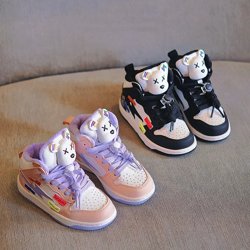 Fashion Cartoon Children Shoes Winter Warm Sneakers Child Casual Shoes For Girls Boys Kids Flat Shoe
Fashion Cartoon Children Shoes Winter Warm Sneakers Child Casual Shoes For Girls Boys Kids Flat Shoe