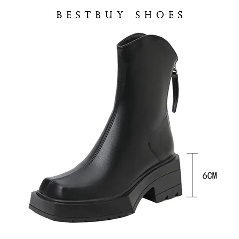 2025 г., женские современные ботинки высокого качества, женские ботинки, зимние однотонные модные ботинки с квадратным носком и коротким бочонком на массивном каблуке 
2025 г., женские современные ботинки высокого качества, женские ботинки, зимние однотонные модные ботинки с квадратным носком и коротким бочонком на массивном каблуке