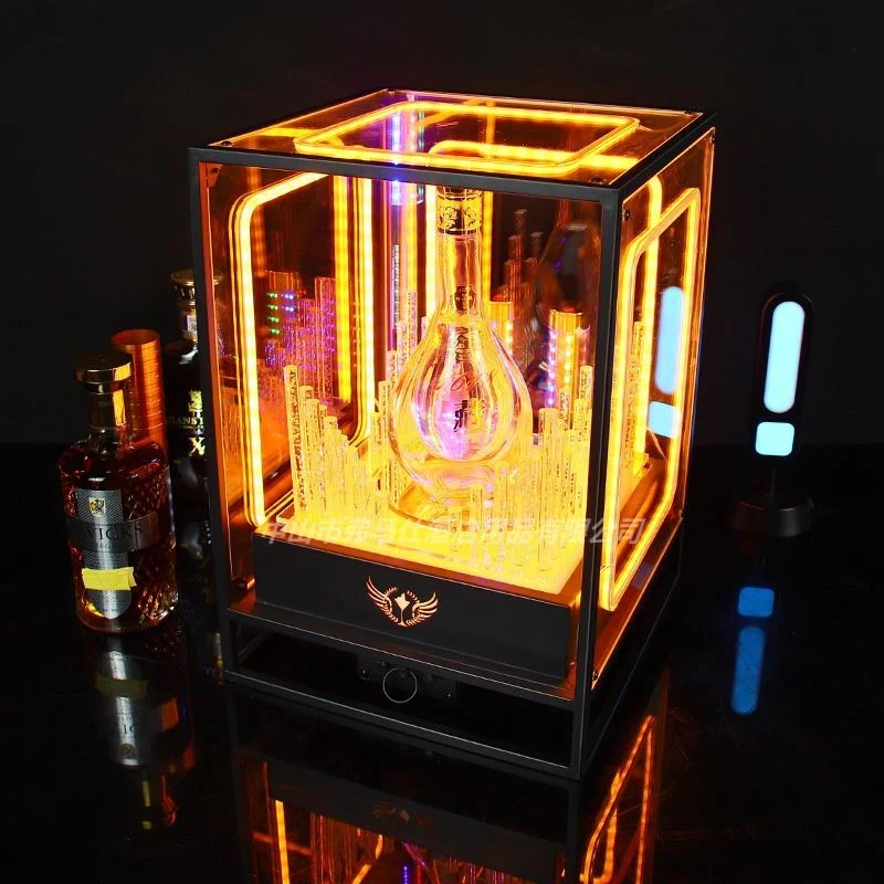 Bar KTV luminous wine holder new model wine stand for red wine, foreign wine, and XO wine, luminous small triangul
Bar KTV luminous wine holder new model wine stand for red wine, foreign wine, and XO wine, luminous small triangul