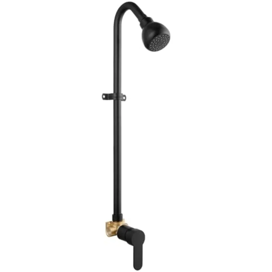 Outdoor Shower Kit Fixtures Faucet, Outside Shower with Single Handle for Backyard, Valve Included
Outdoor Shower Kit Fixtures Faucet, Outside Shower with Single Handle for Backyard, Valve Included