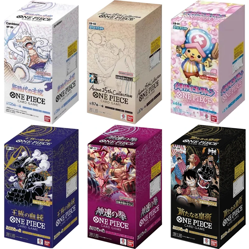Bandai Genuine One Piece Card OPCG 1-12 Full Series Booster Box Japanese Version Anime Luffy TCG Game Battle Collection Card Toy
Bandai Genuine One Piece Card OPCG 1-12 Full Series Booster Box Japanese Version Anime Luffy TCG Game Battle Collection Card Toy