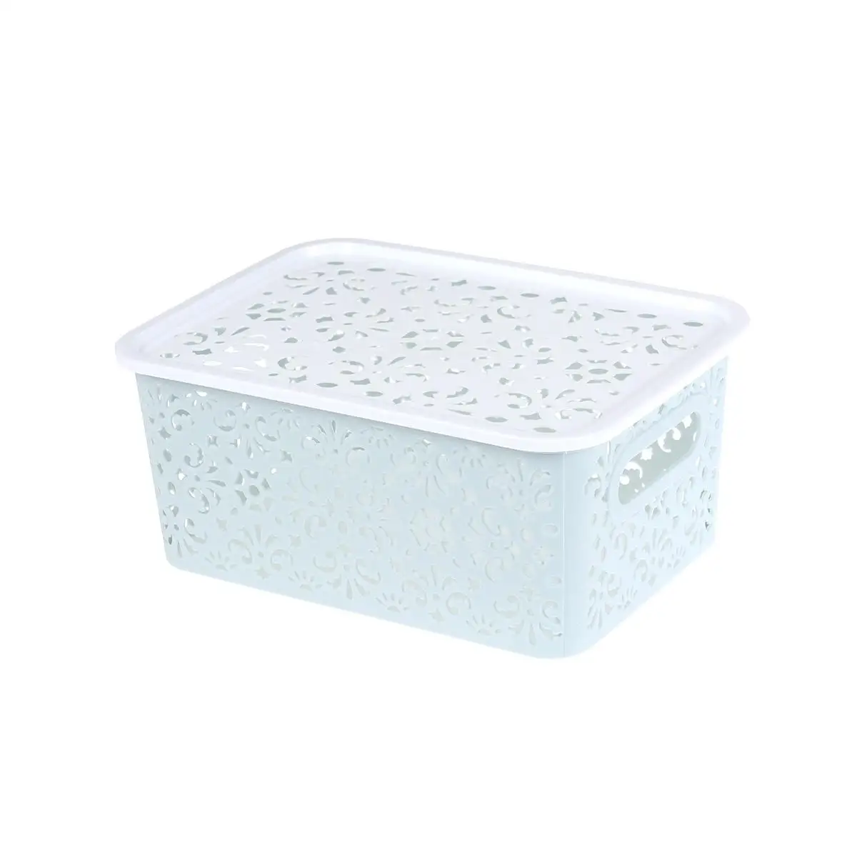Underwear Storage Box Plastic Bins Basket Cube Container Hollow Out Retro Pattern Stackable Dual Lid Versatile Clothes Socks
Underwear Storage Box Plastic Bins Basket Cube Container Hollow Out Retro Pattern Stackable Dual Lid Versatile Clothes Socks