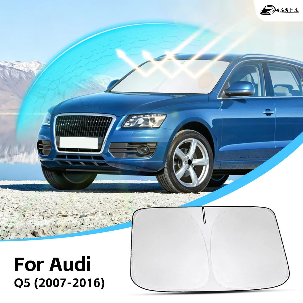 Car Windshield Sun Shade for Audi Q5 2007-2010 2011 2012 2013 2014 2015 2016 Reflective Sunshade to Protect Interior Accessories
Car Windshield Sun Shade for Audi Q5 2007-2010 2011 2012 2013 2014 2015 2016 Reflective Sunshade to Protect Interior Accessories