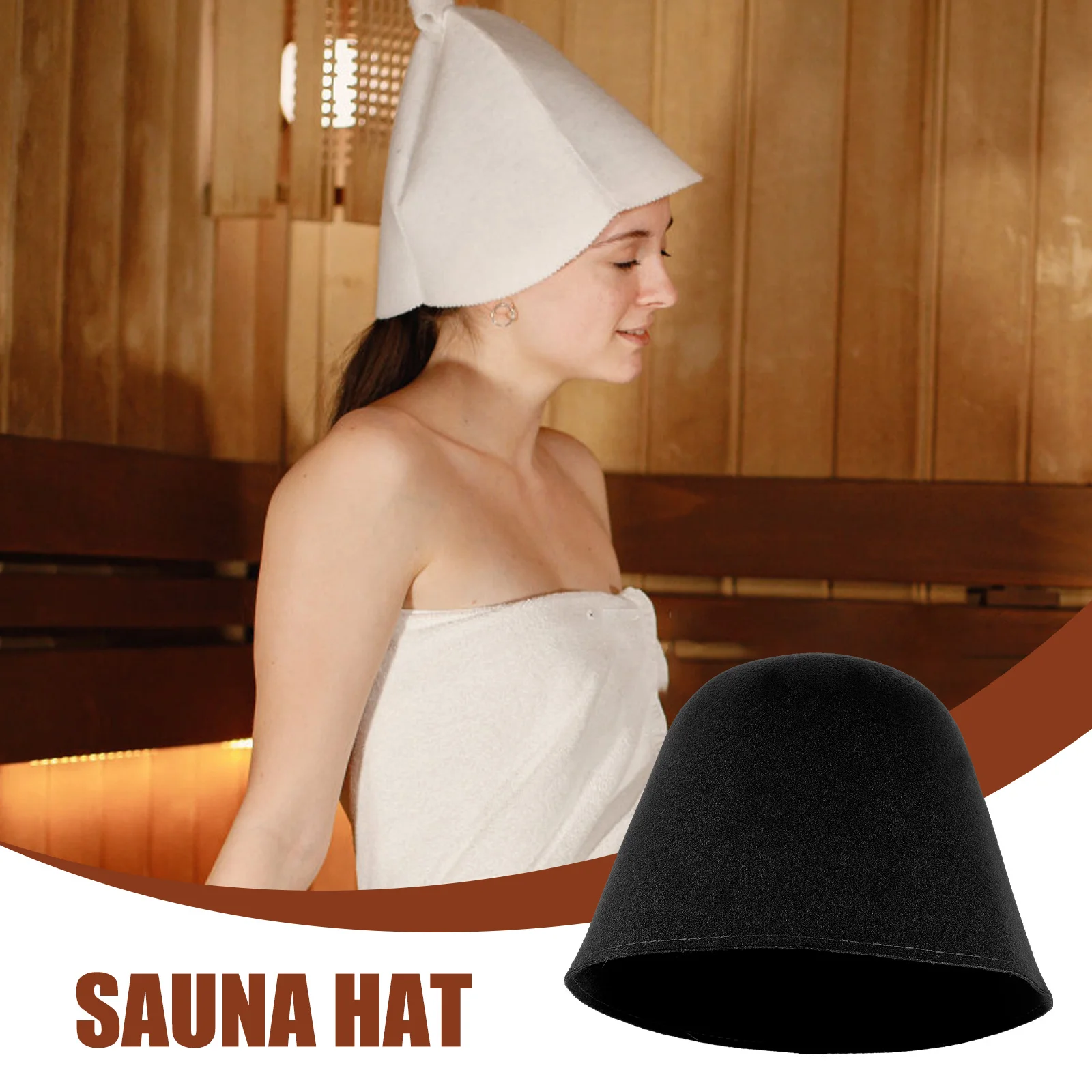 Comfortable Felt Sauna Hat Practical Lightweight Protects Head Eyes from Overheating Perfect for Bathing Steaming
Comfortable Felt Sauna Hat Practical Lightweight Protects Head Eyes from Overheating Perfect for Bathing Steaming