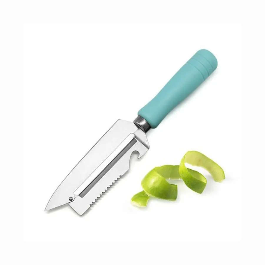 Peeling Knife Bottle Opener MultiFunction Peeler Stainless Steel Potato Eye and Fish Scale Remover Fruit Vegetable Pairing Knif
Peeling Knife Bottle Opener MultiFunction Peeler Stainless Steel Potato Eye and Fish Scale Remover Fruit Vegetable Pairing Knif