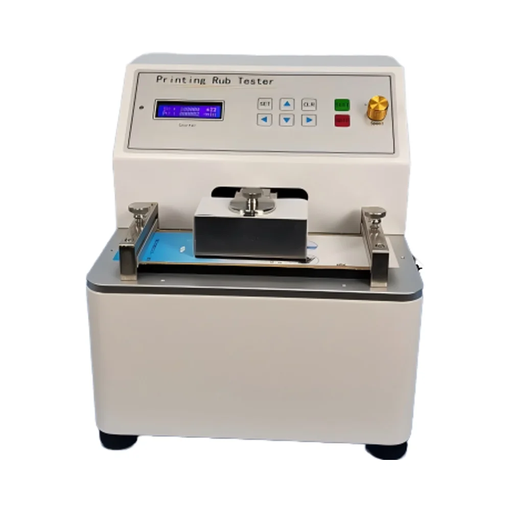 Ink Print Decolorization Testing Machine for Quality Control in Printing Industry
Ink Print Decolorization Testing Machine for Quality Control in Printing Industry
