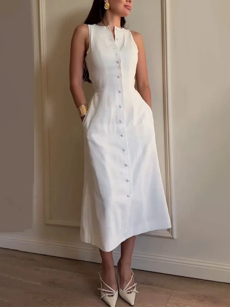 Женское платье Wmstar, оптовая продажа, лето 2021, новый стиль, трансграничная торговля, без рукавов, с пуговицами, с завязкой на талии, стильный, элегантный стиль
Женское платье Wmstar, оптовая продажа, лето 2021, новый стиль, трансграничная торговля, без рукавов, с пуговицами, с завязкой на талии, стильный, элегантный стиль