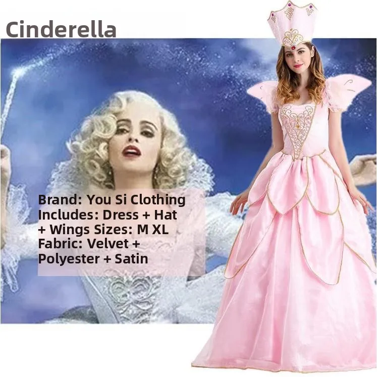 Adult Halloween Fairy Godmother Role Play Snow White Princess Skirt Cinderella Costume Party Wear Traditional Chinese Ethnic ...
Adult Halloween Fairy Godmother Role Play Snow White Princess Skirt Cinderella Costume Party Wear Traditional Chinese Ethnic ...