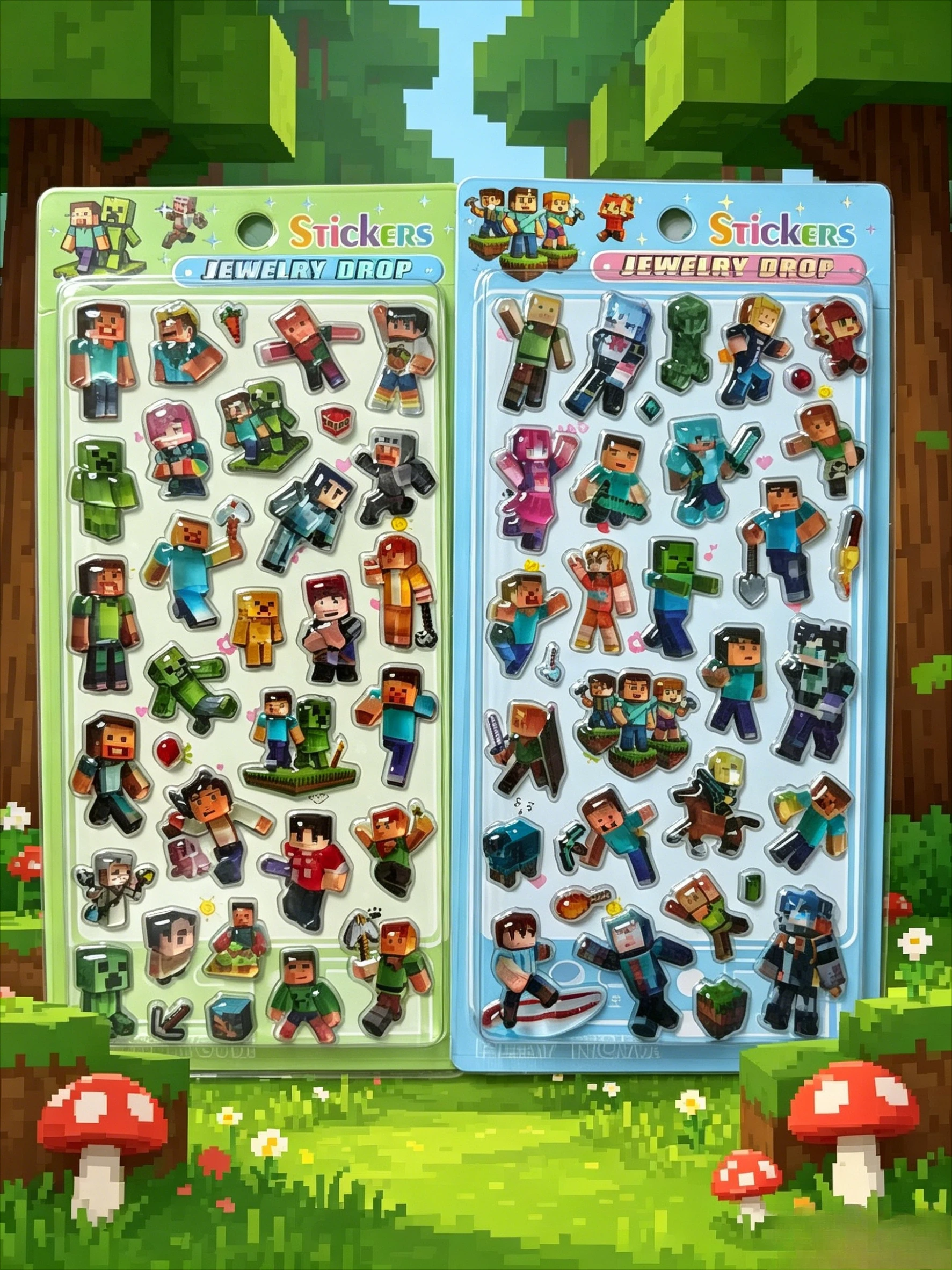 New 3D Stereoscopic Crystal Stickers Children's Creative Handbooks Stereoscopic Decoration Stickers
New 3D Stereoscopic Crystal Stickers Children's Creative Handbooks Stereoscopic Decoration Stickers