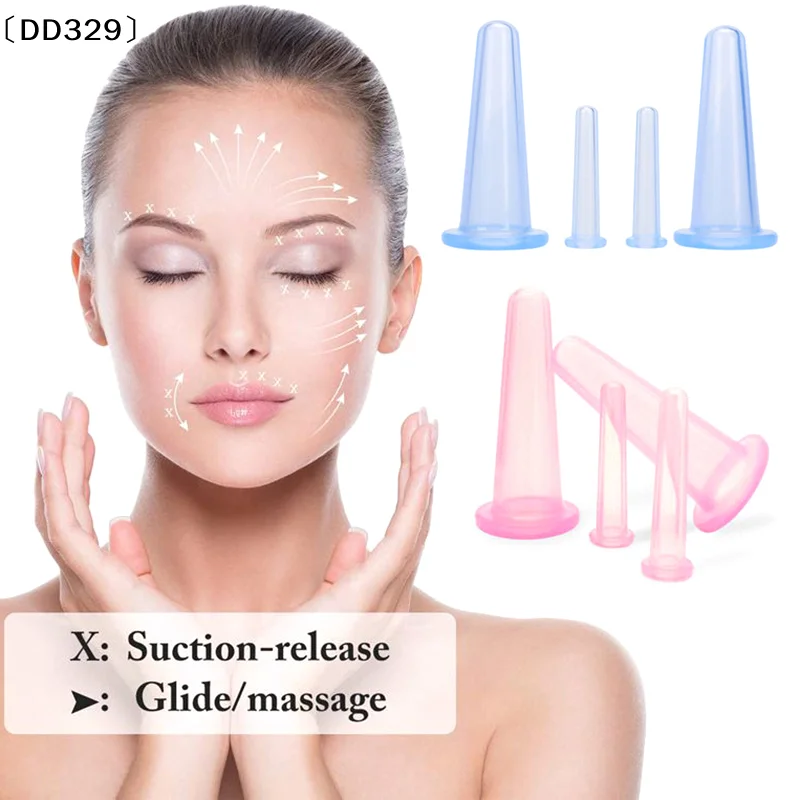 4Pcs Silicone Cupping Massage Cup, For Body Fac Neck Eye Massage Vacuum Tank Body Facial Care, Anti-aging Beauty Tool〔DD329〕
4Pcs Silicone Cupping Massage Cup, For Body Fac Neck Eye Massage Vacuum Tank Body Facial Care, Anti-aging Beauty Tool〔DD329〕