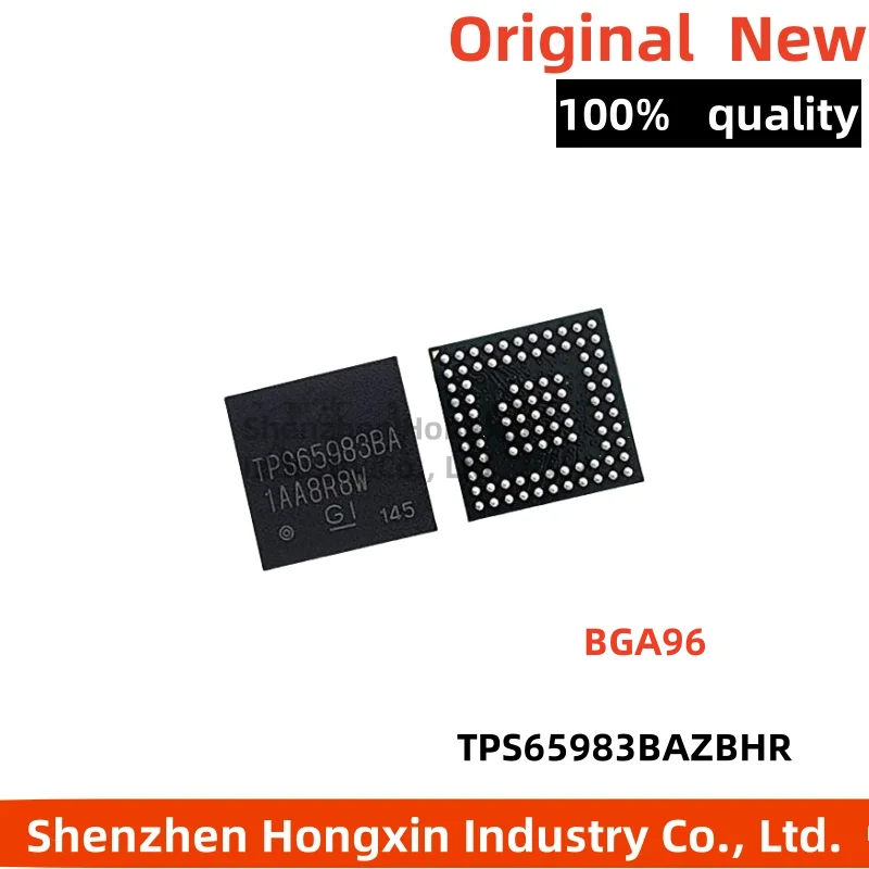 1 piece of TPS65983BA TPS659838A TPS65983 BGA 96 pin packaged monitoring and management chip
1 piece of TPS65983BA TPS659838A TPS65983 BGA 96 pin packaged monitoring and management chip