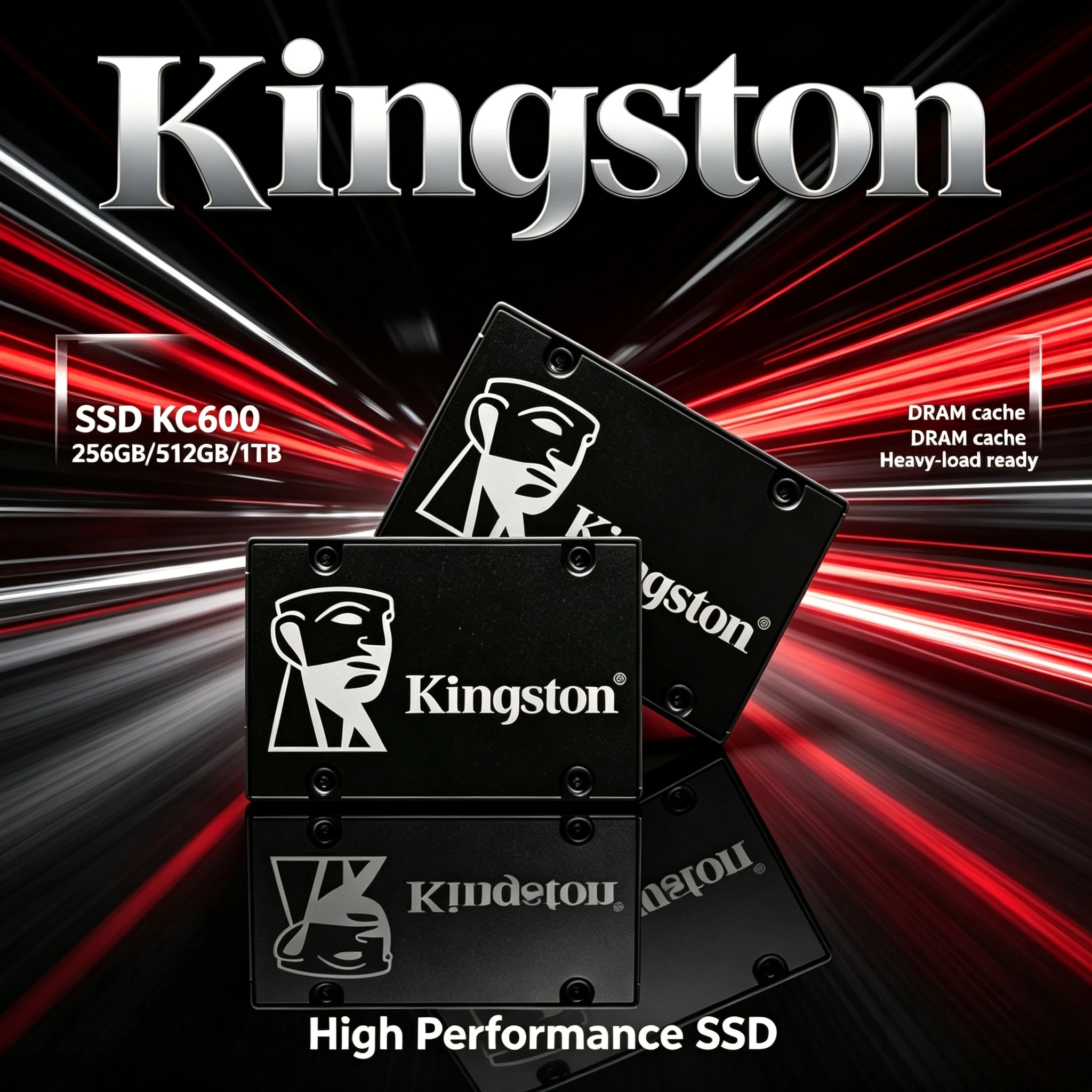 Kingston KC600 SATA3 SSD 256GB 512GB 1TB 2TB 2.5 Inch Internal Solid State Drive HDD Upgrade for Desktop PC Laptop Pro User
Kingston KC600 SATA3 SSD 256GB 512GB 1TB 2TB 2.5 Inch Internal Solid State Drive HDD Upgrade for Desktop PC Laptop Pro User