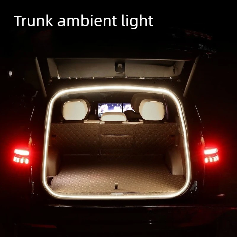 Trunk Ambient Light Rear Box Decor Lamp, Car Modified Accessories for 2025-2026 Geely Monjaro L Xingyue L
Trunk Ambient Light Rear Box Decor Lamp, Car Modified Accessories for 2025-2026 Geely Monjaro L Xingyue L