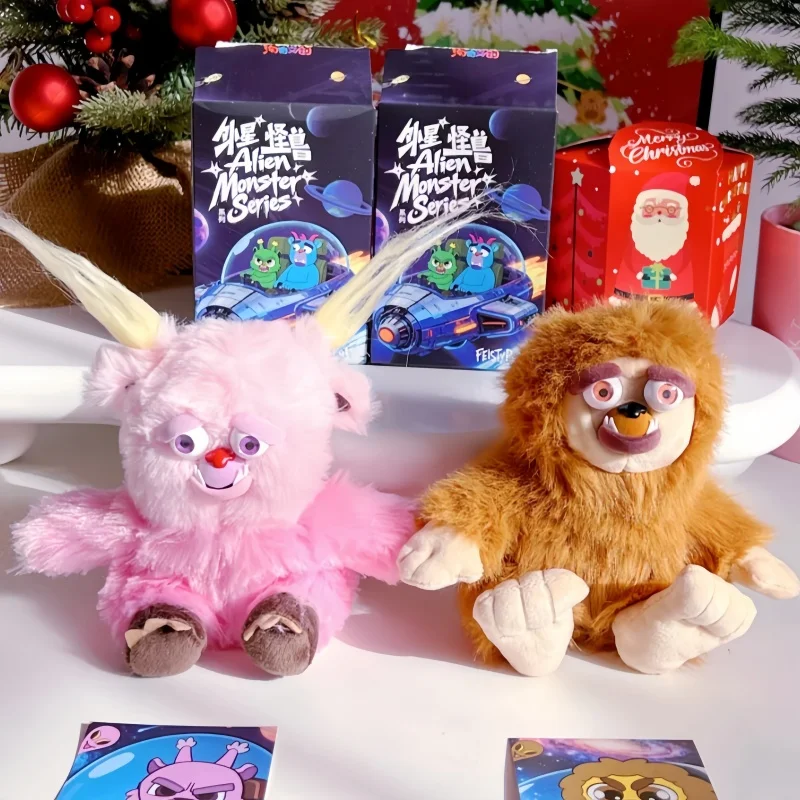 Original Feisty Pets Alien Monster Plush Series Figurines Blind Box Trendy Toy Plush Pendant Wacky Ornament Kids Halloween Gifts
Original Feisty Pets Alien Monster Plush Series Figurines Blind Box Trendy Toy Plush Pendant Wacky Ornament Kids Halloween Gifts