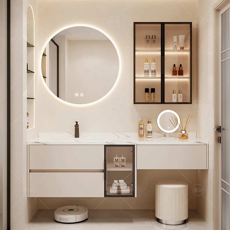 Sink Decorations Bathroom Cabinet Luxury Makeup Customized Display Cupboard Gadgets Space Saver Archivadores Hotel Furniture
Sink Decorations Bathroom Cabinet Luxury Makeup Customized Display Cupboard Gadgets Space Saver Archivadores Hotel Furniture