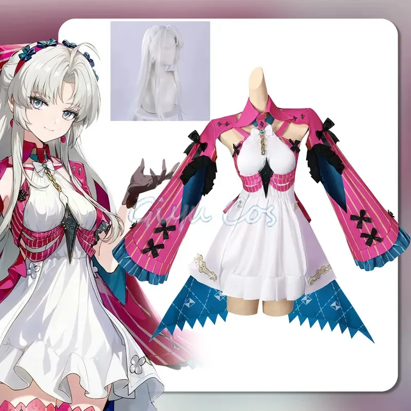 Carlotta Montelli Cosplay Costume Wuthering Waves Wig Anime Halloween Costumes Women Uniform
Carlotta Montelli Cosplay Costume Wuthering Waves Wig Anime Halloween Costumes Women Uniform