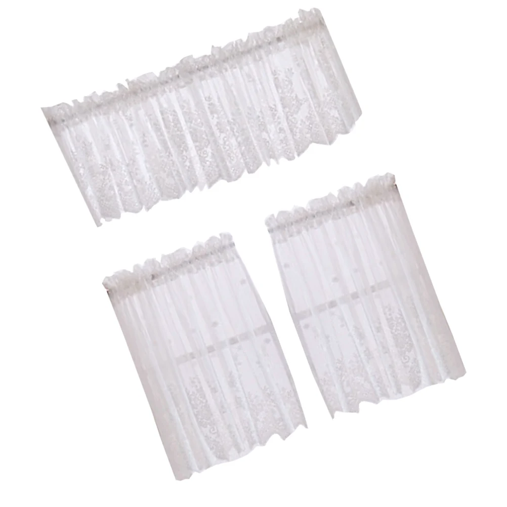 Lace Curtains Short Decorative Shade Curtain for Kitchen Bedroom Bathroom Balcony Short Curtain Sun Proof
Lace Curtains Short Decorative Shade Curtain for Kitchen Bedroom Bathroom Balcony Short Curtain Sun Proof