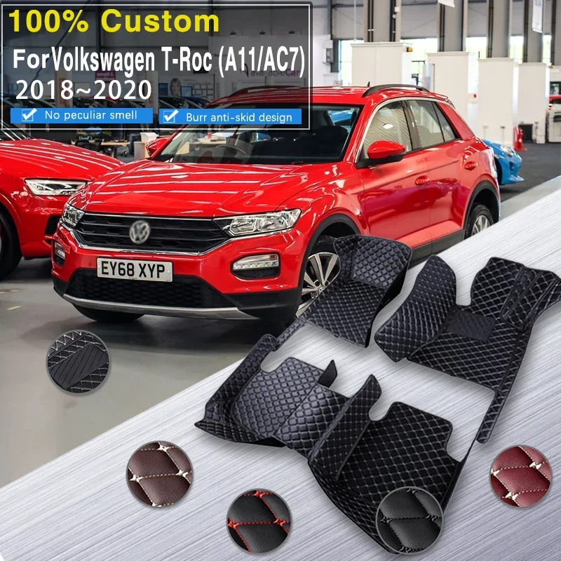 Качественные автомобильные коврики для VW Volkswagen T-Roc A11 AC7 2018 2019 2020, водонепроницаемые автомобильные коврики, автомобильные аксессуары
Качественные автомобильные коврики для VW Volkswagen T-Roc A11 AC7 2018 2019 2020, водонепроницаемые автомобильные коврики, автомобильные аксессуары