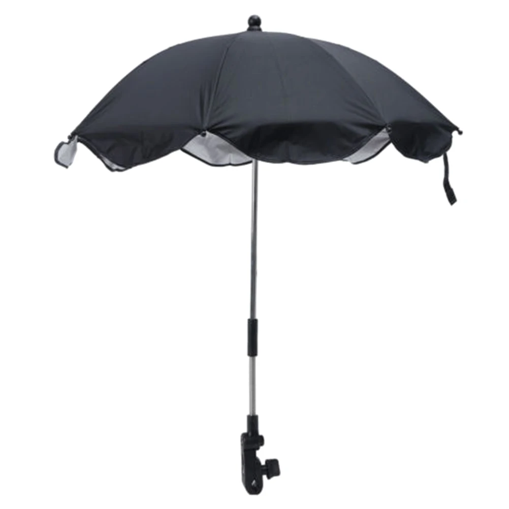 Baby Stroller Umbrella Sun Protection Adjustable Clip Pram Shade Foldable Handle Attachment Anti Rays Children Outdoor
Baby Stroller Umbrella Sun Protection Adjustable Clip Pram Shade Foldable Handle Attachment Anti Rays Children Outdoor