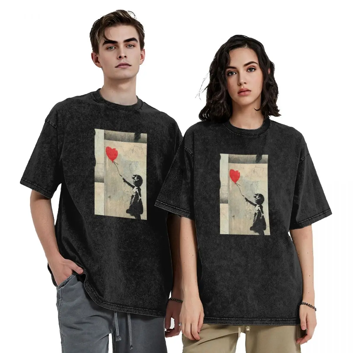 Banksy Red Heart Balloon T-Shirt vintage anime shirt sweat heavyweights Luxury man mens t shirts casual stylish
Banksy Red Heart Balloon T-Shirt vintage anime shirt sweat heavyweights Luxury man mens t shirts casual stylish