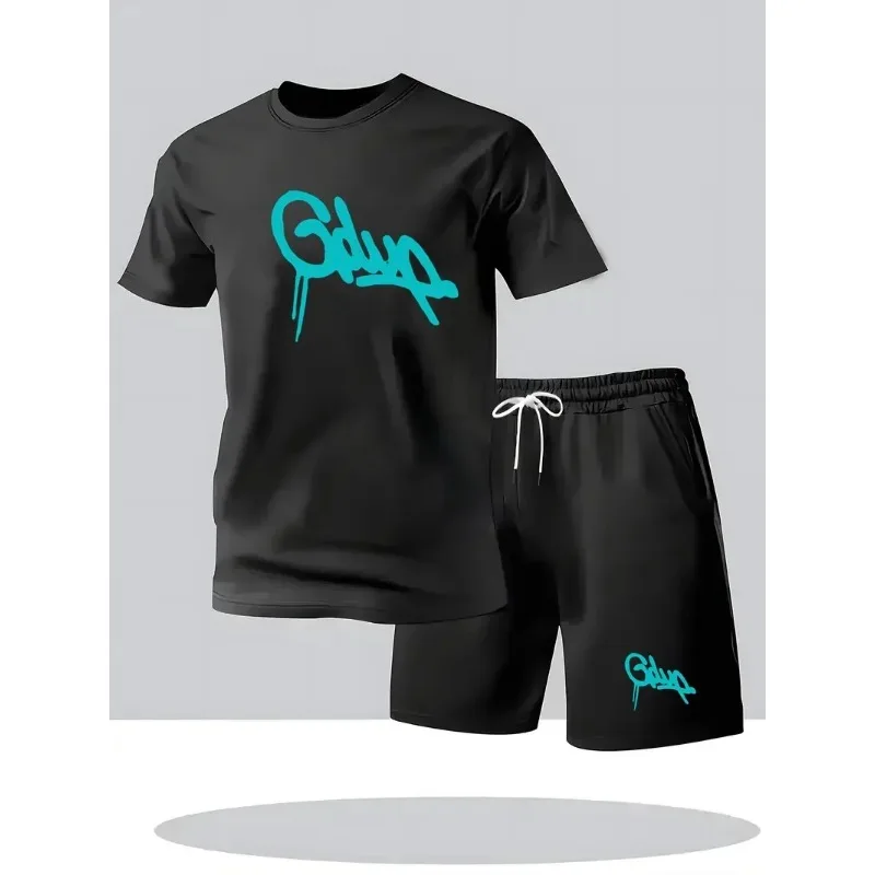 Men's 2026 Summer New Fashion New Men's Sports Shorts T-shirt Style Casual Shorts Set Retro Cool Breathable and Two Piece Set
Men's 2026 Summer New Fashion New Men's Sports Shorts T-shirt Style Casual Shorts Set Retro Cool Breathable and Two Piece Set