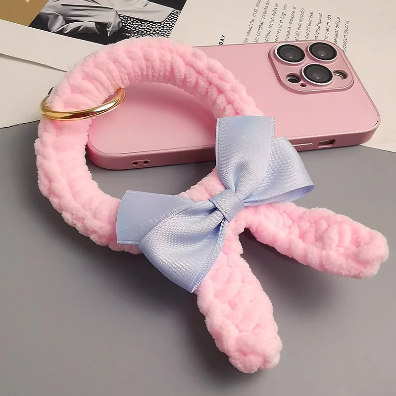 Rabbit's Long Ears Phone Bracelet Circle Shape Phone Lanyard Wrist Rope Pendant For Phone Bag Fluffy Key Chain For Girls E5
Rabbit's Long Ears Phone Bracelet Circle Shape Phone Lanyard Wrist Rope Pendant For Phone Bag Fluffy Key Chain For Girls E5