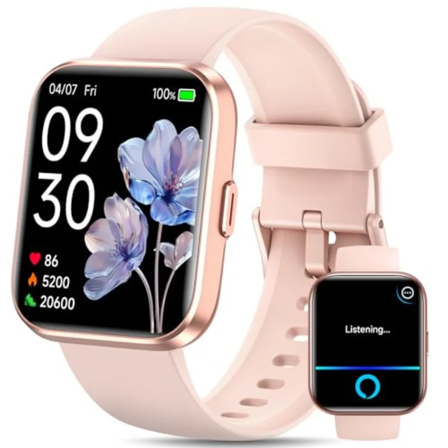 Smart Watches for Women, Womens Smart Watch for iPhone and Android and Samsung, Smartwatch with Call and Alexa, Sleep, Heart Ra
Smart Watches for Women, Womens Smart Watch for iPhone and Android and Samsung, Smartwatch with Call and Alexa, Sleep, Heart Ra