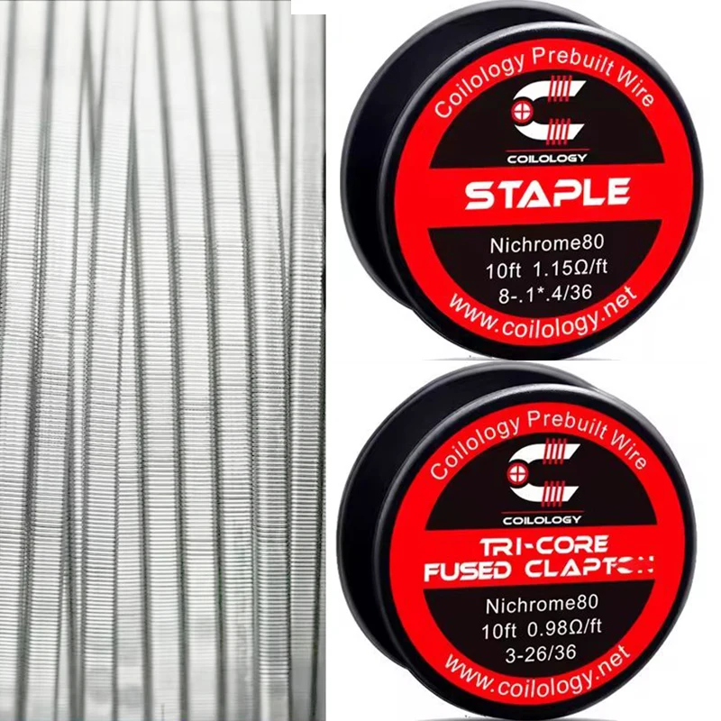 Коллекция катушек для коллиологической проволоки длиной 10 футов, нержавеющая сталь, MTL CLAPTON TRI-CORE FOUR-CORE FUSED CLAPTON Готовая продажа
Коллекция катушек для коллиологической проволоки длиной 10 футов, нержавеющая сталь, MTL CLAPTON TRI-CORE FOUR-CORE FUSED CLAPTON Готовая продажа