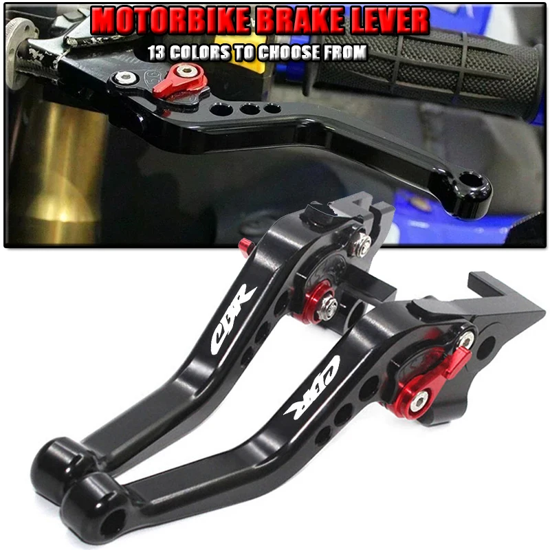 For Honda CBR CBR250R CBR300R CBR500R Motorcycle Short Brake Clutch Lever Aluminum CNC Adjustable Motorbike Brake Lever
For Honda CBR CBR250R CBR300R CBR500R Motorcycle Short Brake Clutch Lever Aluminum CNC Adjustable Motorbike Brake Lever