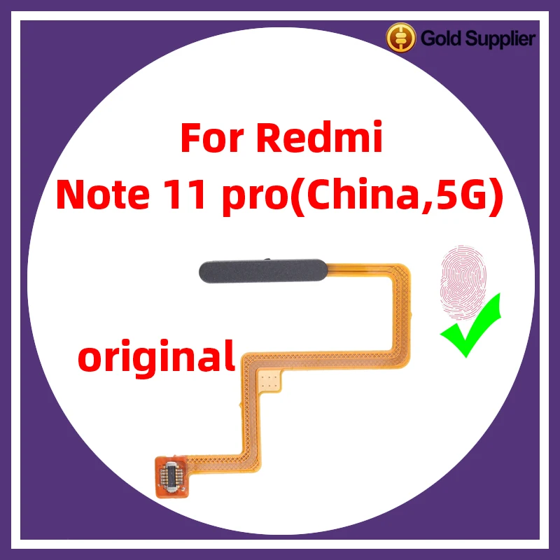 Original For Xiaomi redmi note 11 pro China Fingerprint Sensor Home Return Key Menu Power Button Flex Ribbon Cable
Original For Xiaomi redmi note 11 pro China Fingerprint Sensor Home Return Key Menu Power Button Flex Ribbon Cable