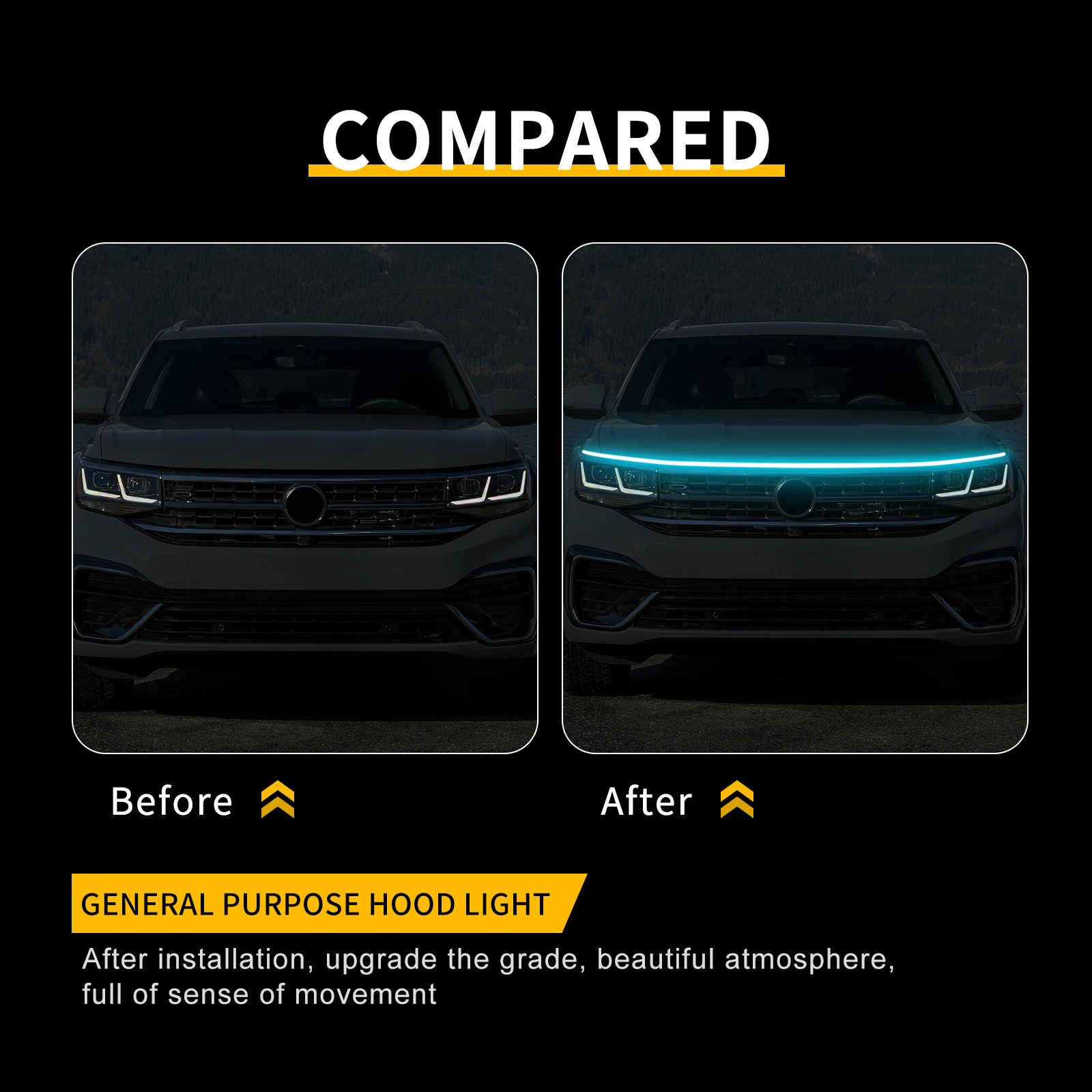 RGB Hood Light Strip for Car Bonnet Engine 12V LED Decorative Ambient Neon Lamp Universal Exterior Upgrade DIY Auto Accessories
RGB Hood Light Strip for Car Bonnet Engine 12V LED Decorative Ambient Neon Lamp Universal Exterior Upgrade DIY Auto Accessories