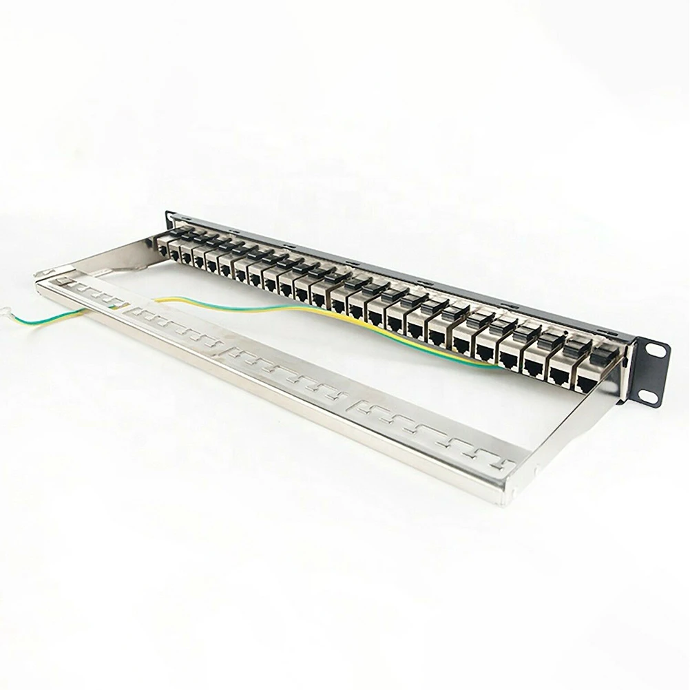 19 Inch Network Patch Rackmount Wallmount Cable Management System Black Horizontal Mount For Cat5E Cat6 Cat7 Modules Ethernet
19 Inch Network Patch Rackmount Wallmount Cable Management System Black Horizontal Mount For Cat5E Cat6 Cat7 Modules Ethernet