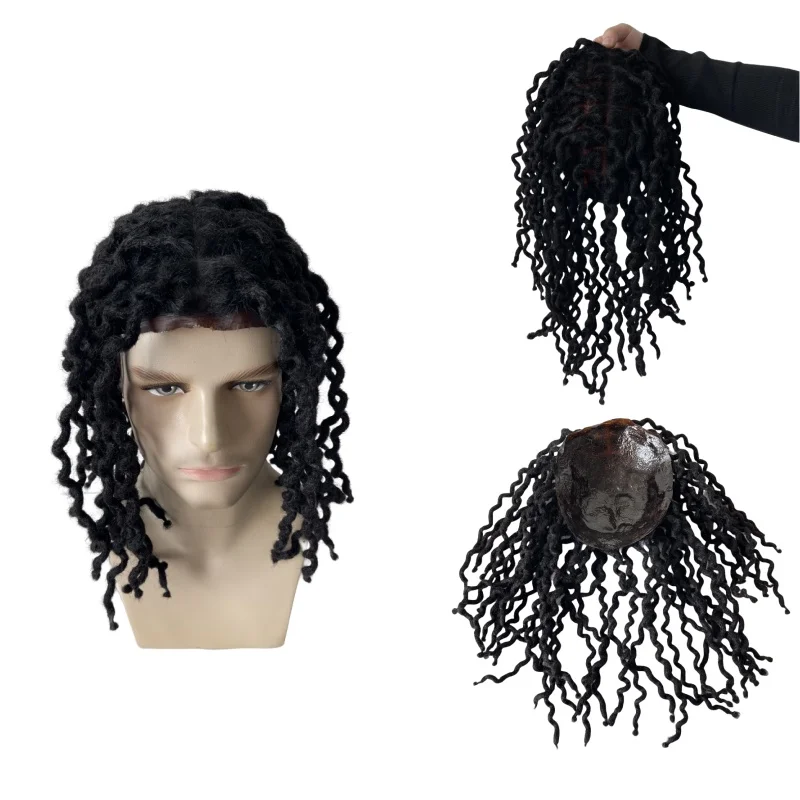 Brazilian Virgin Human Hair Replacement 1# 12inches wave Box Braids Toupee 8x10 Full PU Injection Unit for Black Men
Brazilian Virgin Human Hair Replacement 1# 12inches wave Box Braids Toupee 8x10 Full PU Injection Unit for Black Men