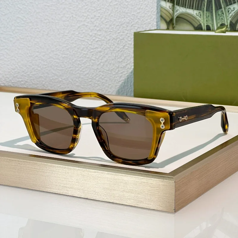 High Quality Japanese Style Acetate Black Sunglasses For Men Women Vintage Fashion Square Handmade Designer Brand Eyewear UV400
High Quality Japanese Style Acetate Black Sunglasses For Men Women Vintage Fashion Square Handmade Designer Brand Eyewear UV400