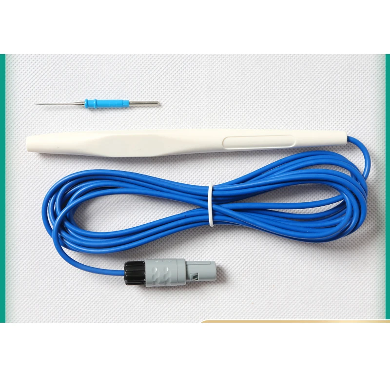 GDZ-9651B High frequency electroion electroknife fitting Cable handle with needle tip electrode pen
GDZ-9651B High frequency electroion electroknife fitting Cable handle with needle tip electrode pen