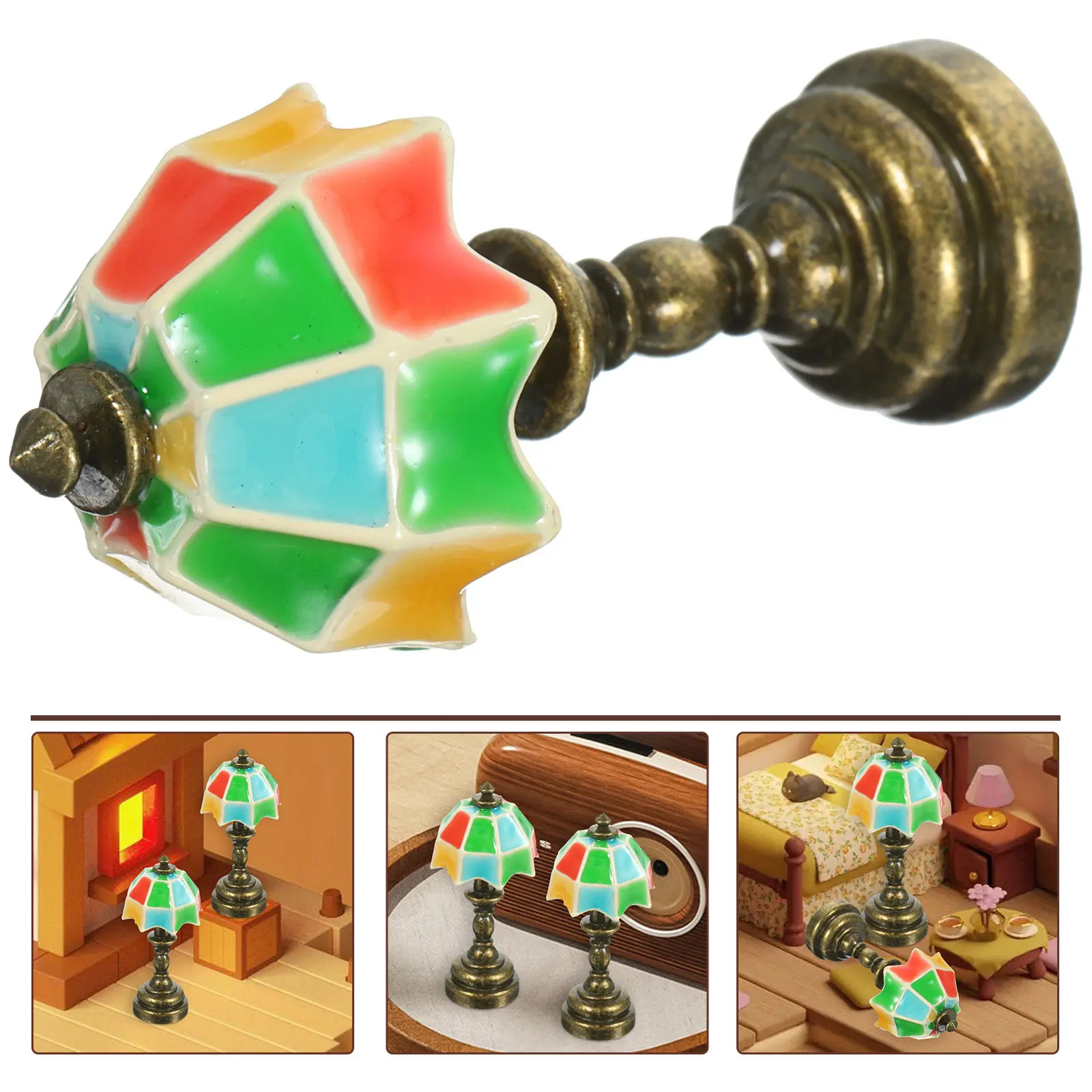 Mini Table Lamp Exquisite Miniature LED Light for Mini House Desktop Landscape Decoration Creative Micro Landscape Accessory
Mini Table Lamp Exquisite Miniature LED Light for Mini House Desktop Landscape Decoration Creative Micro Landscape Accessory