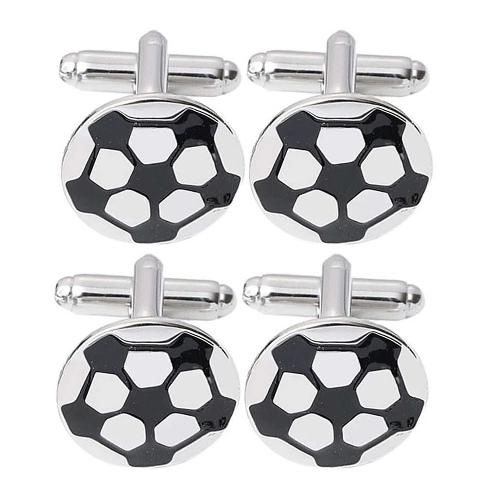4 pcs Soccer Ball Metal Football Sport Classic Tuxedo Shirt Mens Sports Fan Coaches Gift Business Attire Wedding Party
4 pcs Soccer Ball Metal Football Sport Classic Tuxedo Shirt Mens Sports Fan Coaches Gift Business Attire Wedding Party