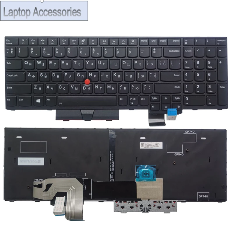 New Backlit Russian Keyboard For Lenovo Thinkpad T15 Gen2 5N21B44438 Laptop RU Black
New Backlit Russian Keyboard For Lenovo Thinkpad T15 Gen2 5N21B44438 Laptop RU Black