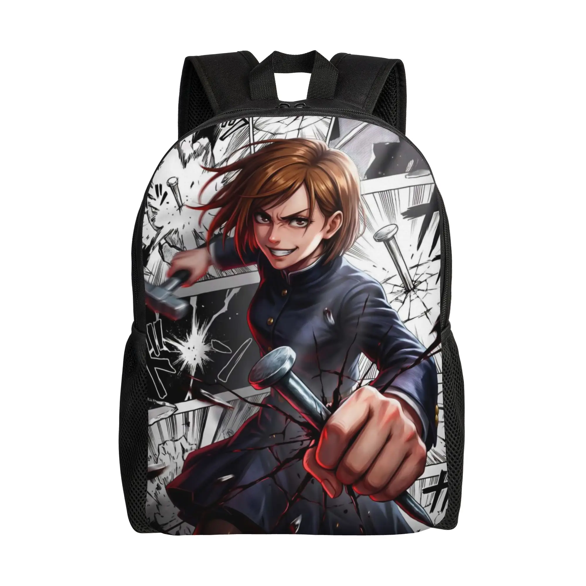 Back to school season Nobara Kugisaki (6) Bookbag Jujutsu Kaisen College Student Personalised Backpack
Back to school season Nobara Kugisaki (6) Bookbag Jujutsu Kaisen College Student Personalised Backpack