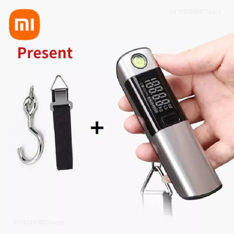 Xiaomi Portable Electronic Scale 50kg LCD Display Household Mini Luggage Hook Scale Fishing Hook Scale Express Parcel Luggage
Xiaomi Portable Electronic Scale 50kg LCD Display Household Mini Luggage Hook Scale Fishing Hook Scale Express Parcel Luggage