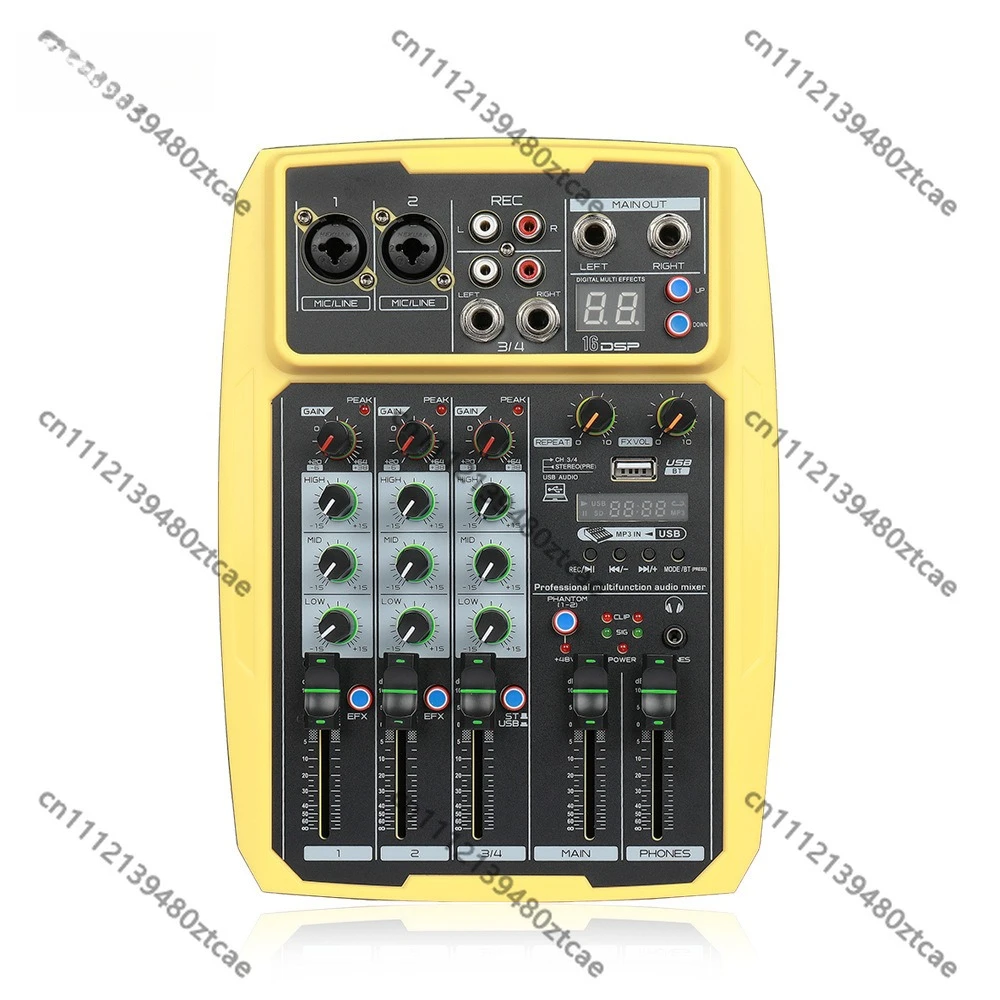 Mixer Outdoor Conference Audio USB Bluetooth Reverb Audio Processor Karaoke Live with Sound Card
Mixer Outdoor Conference Audio USB Bluetooth Reverb Audio Processor Karaoke Live with Sound Card