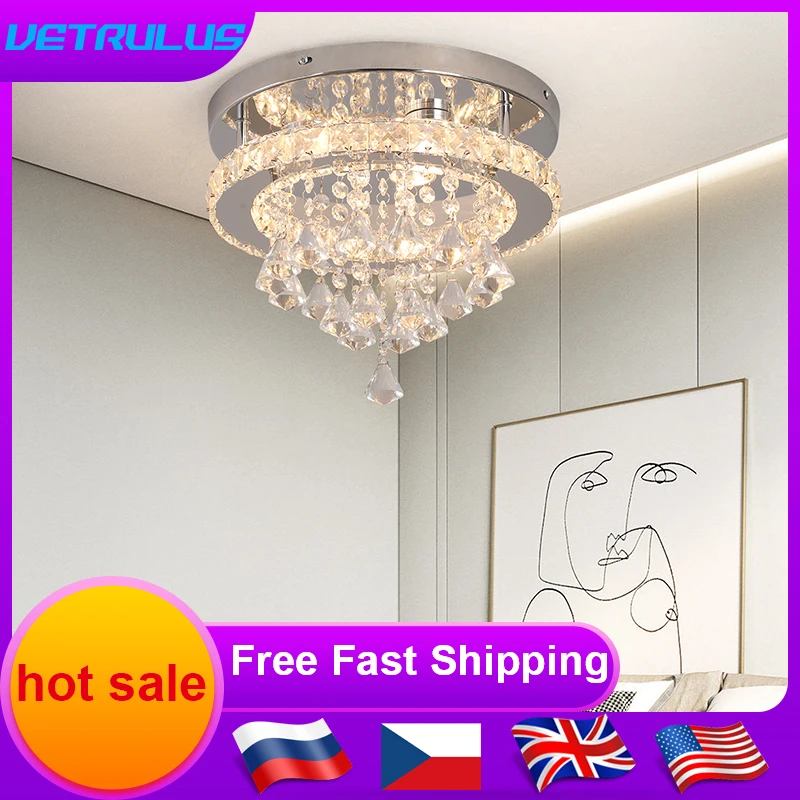 Modern Chandeliers Led Crystal Smart RC Ceiling Lamp Pendant Light Raindrop Luster Indoor Fixture Living Dining Room Aisle Decor
Modern Chandeliers Led Crystal Smart RC Ceiling Lamp Pendant Light Raindrop Luster Indoor Fixture Living Dining Room Aisle Decor