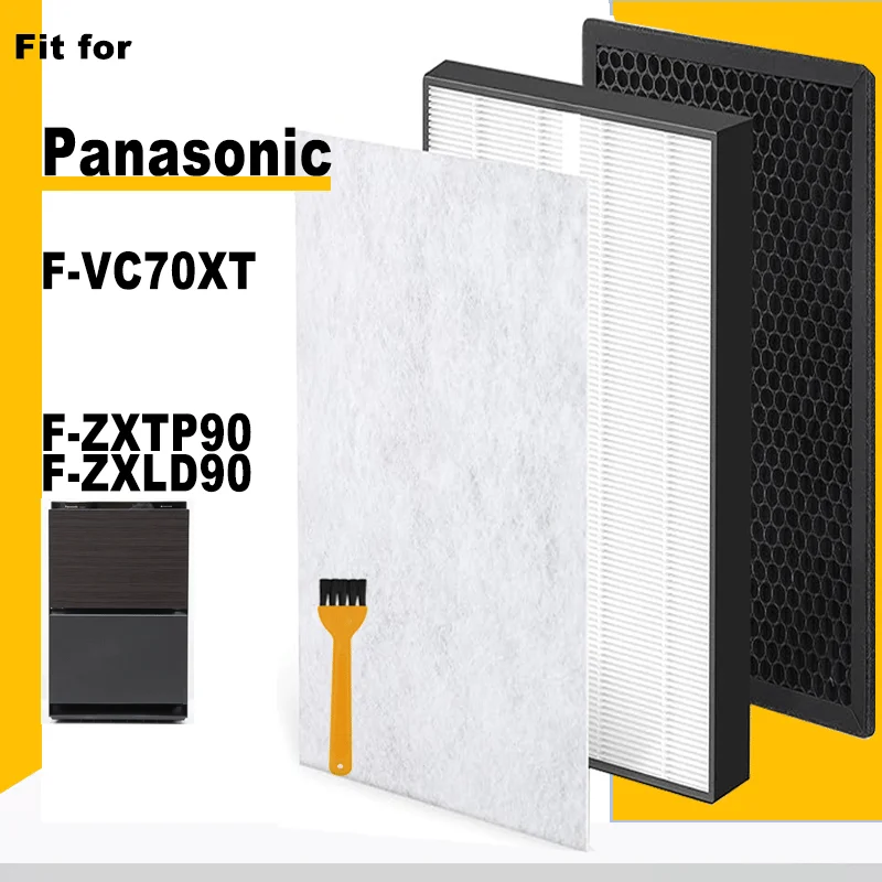 HEPA Filter F-ZXTP90 and Deodorising Filter F-ZXLD90 for Panasonic Air Purifier F-VC70XT
HEPA Filter F-ZXTP90 and Deodorising Filter F-ZXLD90 for Panasonic Air Purifier F-VC70XT