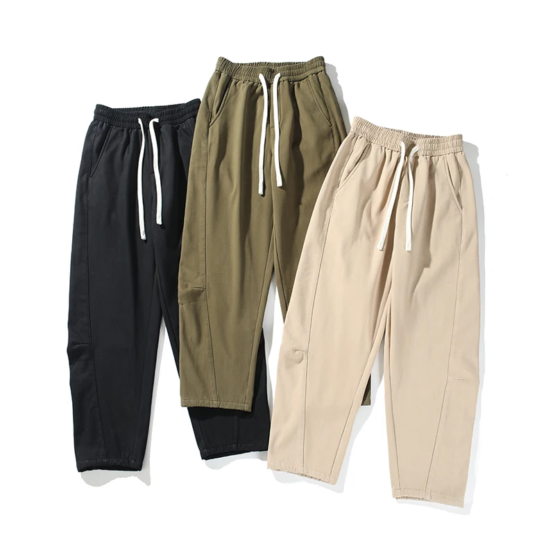 Мужские модные универсальные утепленные брюки-чинос из плотного хлопка, осенне-зимние, прямого кроя, с эластичным поясом
Мужские модные универсальные утепленные брюки-чинос из плотного хлопка, осенне-зимние, прямого кроя, с эластичным поясом